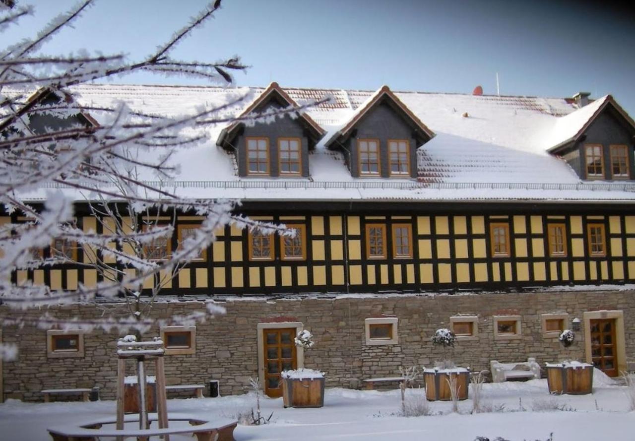 Naturhotel Etzdorfer Hof Schoenburg Luaran gambar
